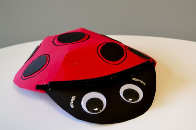 3D Ladybug - Critter Crafts: Insect Craft Activities for Elementary Students